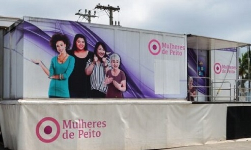Carreta da mamografia inicia atendimentos e fica até o próximo sábado no Perequê-Mirim