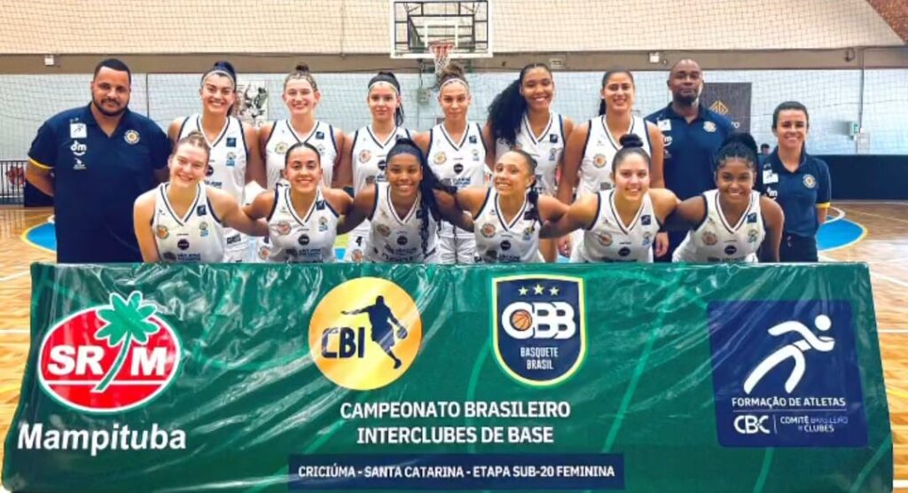 Equipe feminina do São José Basketball é bicampeã do brasileiro Interclubes Sub-20