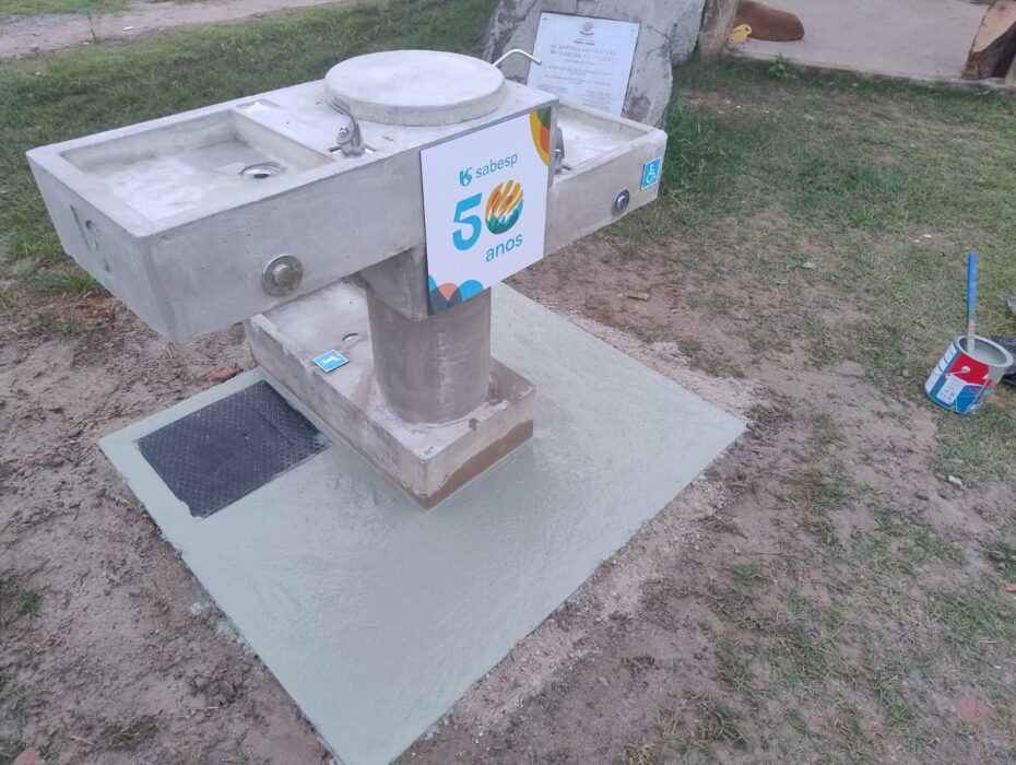 Sabesp instala bebedouros públicos nas cidades do Vale do Paraíba
