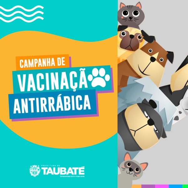 Vacinação antirrábica será realizada no Marlene Miranda nesta quarta, 17 em Taubaté