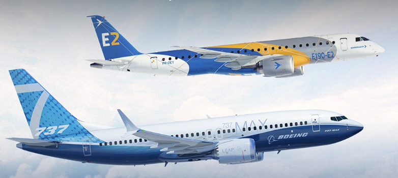 Embraer e Boeing firmam acordo de US$ 150 milhões