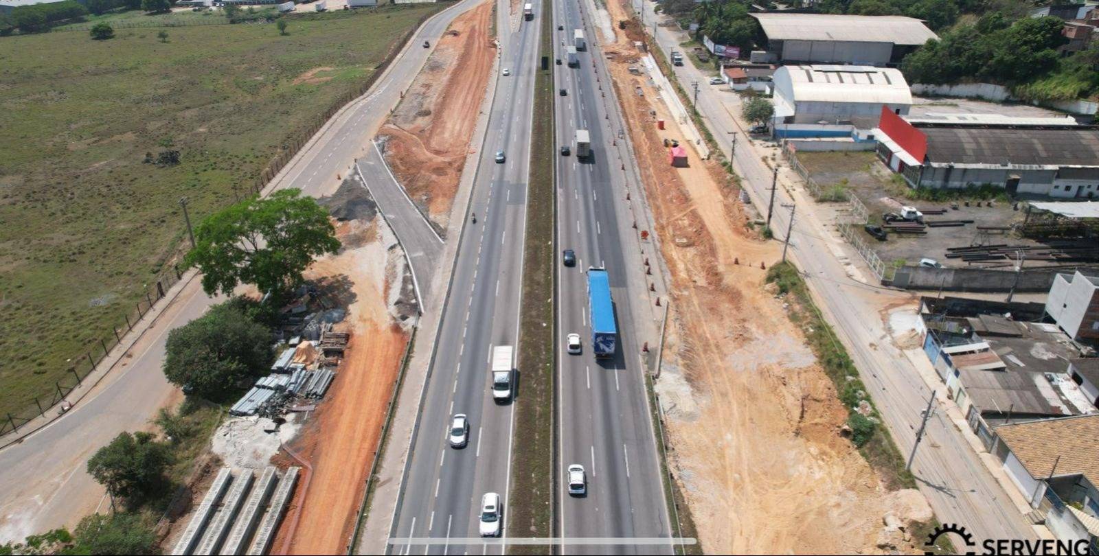 Novo acesso provisório na Via Dutra em São José dos Campos a partir de segunda-feira