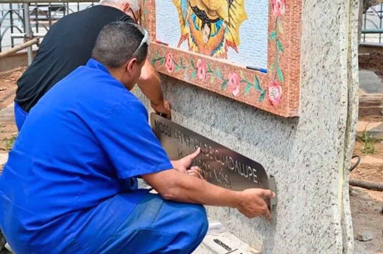 Santuário Nacional de Aparecida inaugura monumento a Nossa Senhora de Guadalupe em comemoração ao Centenário de Dom Aloísio Lorscheider