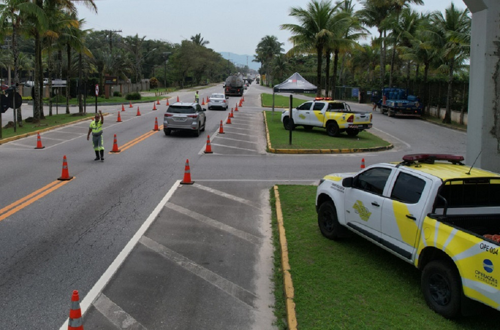 Obras na Rio-Santos provocam interdições parciais em Ubatuba entre 25 e 29 de novembro