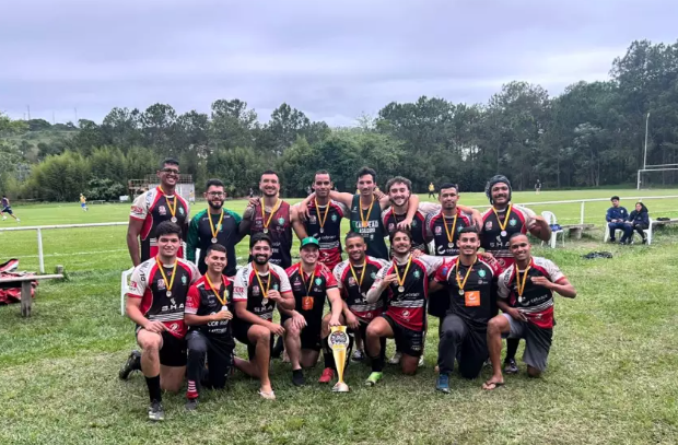 Jacareí Rugby comemora a conquista da Copa Caipira